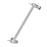 Crofta Extension Shower Arm Stainless Steel Adjustable for Dorm Bathroom Boys Girls Silver