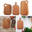 Crofta Wooden Cutting Board with Hanging Hole Household Save Counter Space Home Use S