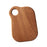 Crofta Wooden Cutting Board with Hanging Hole Household Save Counter Space Home Use S