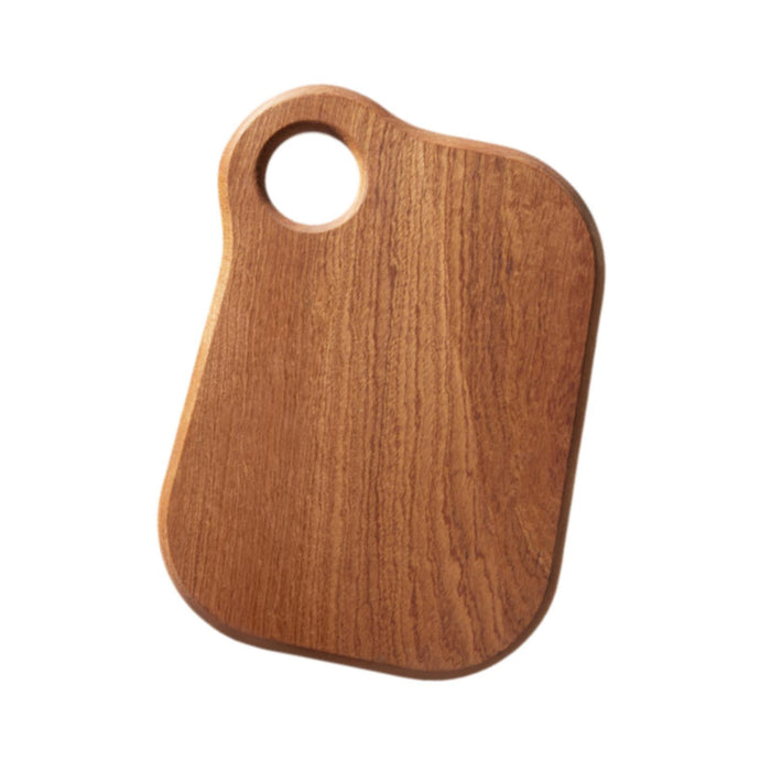 Crofta Wooden Cutting Board with Hanging Hole Household Save Counter Space Home Use S