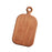 Crofta Wooden Cutting Board with Hanging Hole Household Save Counter Space Home Use M