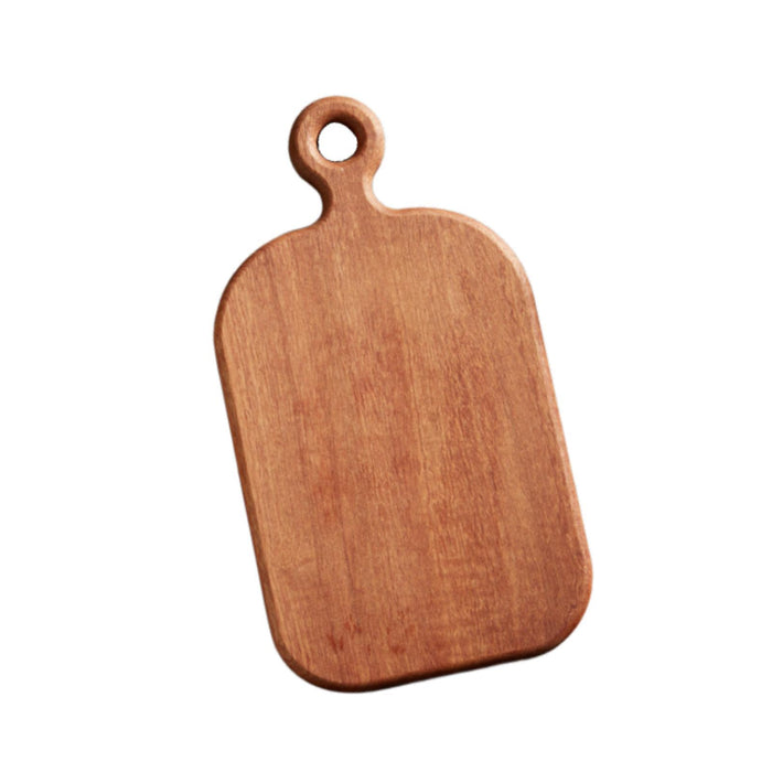 Crofta Wooden Cutting Board with Hanging Hole Household Save Counter Space Home Use M