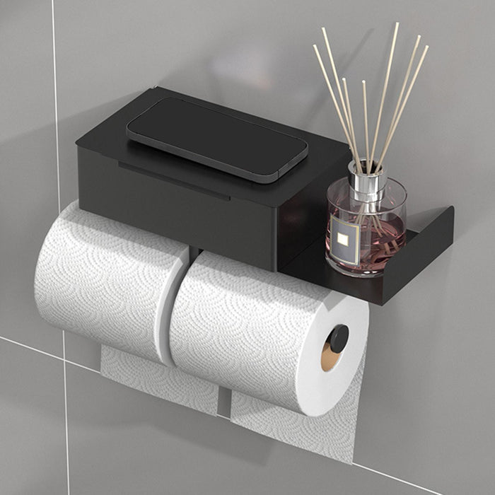 Toilet Paper Roll Stand Rust Proof Tissue Roll Hanger for Bathroom Household