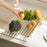 Crofta Roll up Dish Drying Rack Folded Dish Drainer for Apartment Bottles Tableware S