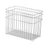 Wire Basket Stainless Steel Organizing Rustic Storage Bin for RV Office Home 24.2x14.8x19.5cm