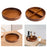 Crofta Round Turntable Round Decor Turntable Organizer for Countertop Table Desktop