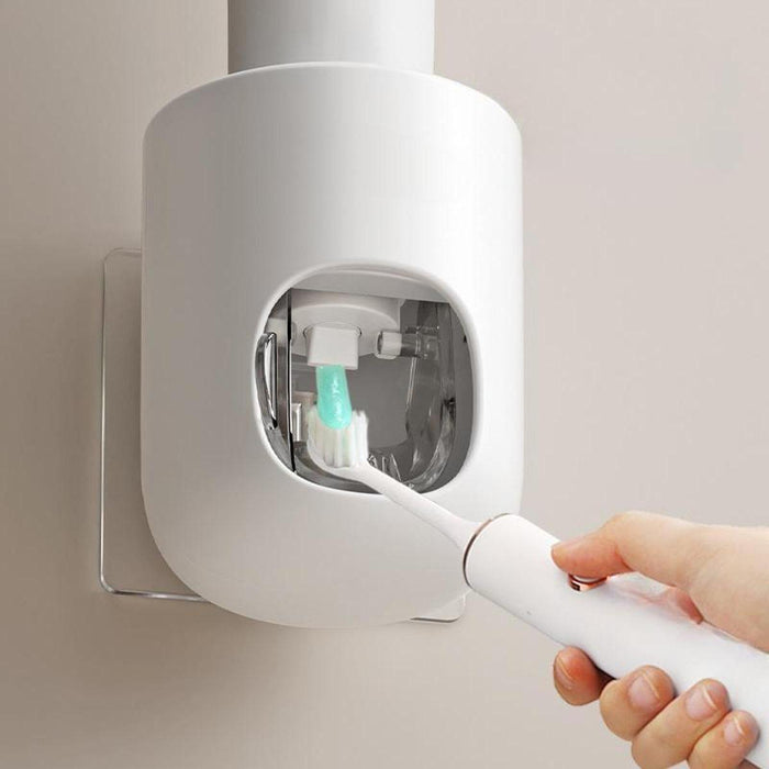 Toothpaste Dispenser Automatic Wall Mounted for Bathroom Household Dormitory