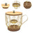 Coffee Pod Holder Freestanding Coffee Capsule Storage Basket for Cafes Hotel Black and L