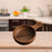 Wooden Bowl Handmade Sturdy Decorative Salad Bowl for Kitchen Home Household