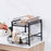 Crofta under Sink Kitchen Counter Organizer Under Cabinet Organizer Shelf