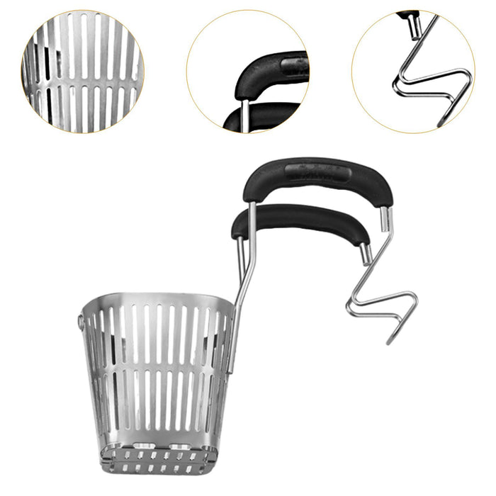 Mesh Skimmer Colander Strainer Ladle for Potato Chips French Fries Spaghetti