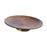 Crofta Round Shaped Serving Bowl with Feet Wood Fruit Bowl for Hotel Kitchen Office L