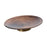 Crofta Round Shaped Serving Bowl with Feet Wood Fruit Bowl for Hotel Kitchen Office L