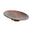 Crofta Round Shaped Serving Bowl with Feet Wood Fruit Bowl for Hotel Kitchen Office L