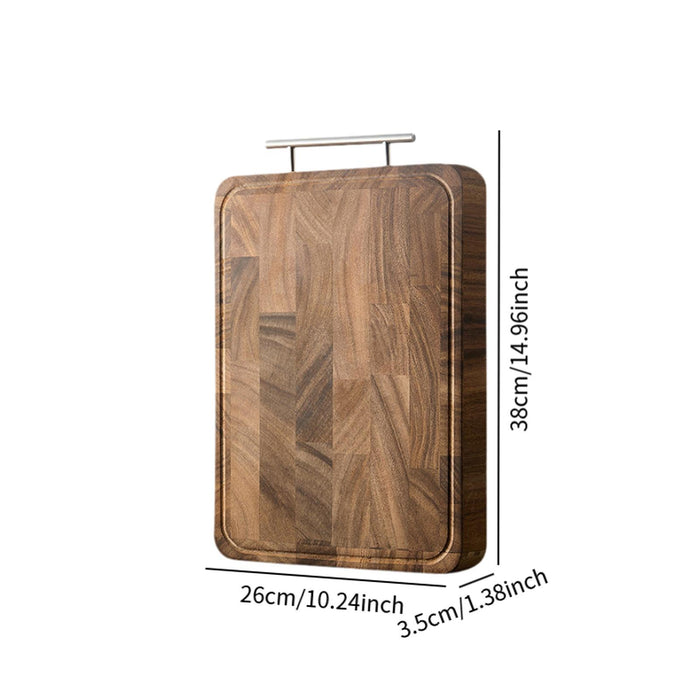 Wood Cutting Board for Kitchen Sturdy Chopping Board for Fruits Steak Cheese