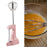 Crofta Semi Automatic Whisk Versatile Egg Mixing Tool for Stirring Beating Blending pink