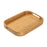 Crofta Bamboo Serving Tray Food Trays Decorative Tray for Living Room S