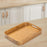 Crofta Bamboo Serving Tray Food Trays Decorative Tray for Living Room M