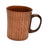 Crofta Wooden Cup Milk Portable Small Cold or Hot Drinks Polished Simple Coffee Mug S