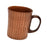 Crofta Wooden Cup Milk Portable Small Cold or Hot Drinks Polished Simple Coffee Mug S