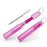 Crofta Reusable Straw Retractable for Drinking Keychain Gifts Long Telescopic Straw violet