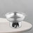 Crofta Alcohol Stoveup Hot Warmer Round Chafing Dish for Hotels Home Outdoor 21.2x12.7cm silvery