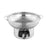 Crofta Alcohol Stoveup Hot Warmer Round Chafing Dish for Hotels Home Outdoor 21.2x12.7cm silvery