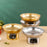 Crofta Alcohol Stoveup Hot Warmer Round Chafing Dish for Hotels Home Outdoor 21.2x12.7cm silvery