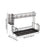 Crofta Dish Drying Rack with Drainboard Countertop Dish Drainer for Cabinet Kitchen