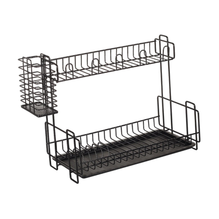 Crofta Dish Drying Rack with Drainboard Countertop Dish Drainer for Cabinet Kitchen