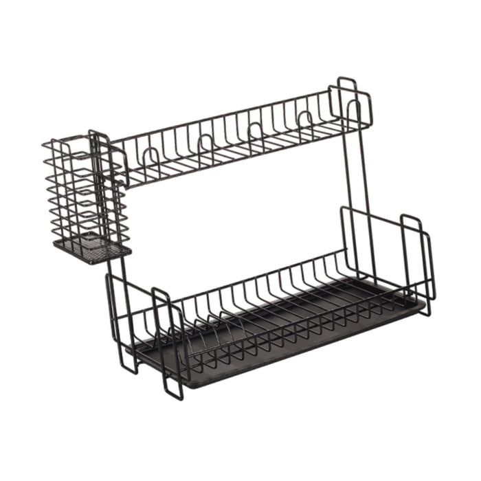 Crofta Dish Drying Rack with Drainboard Countertop Dish Drainer for Cabinet Kitchen