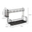 Crofta Dish Drying Rack with Drainboard Countertop Dish Drainer for Cabinet Kitchen