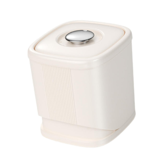 Crofta Rice Container Airtight Leakproof Lid Sealed Grain Storage for Dry Food Nuts ordinary