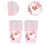 16 Pieces Disposable Paper Cups Paper Cups Holiday Decor Party Tableware Set