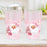 16 Pieces Disposable Paper Cups Paper Cups Holiday Decor Party Tableware Set