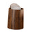 Crofta Wood Grain Trash Can Elegant Household Recycle Bin for Hotel Study Room Dorm L