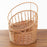 Crofta Vegetable Fruit Basket Waterproof Picnic Basket for Restaurant Camping Party