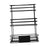 Syrup Bottle Display Stand Metal Storage Rack for Tabletop Pantry Coffee Bar 36x31x39.5cm