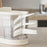 Crofta Kitchen Utensil Holder Kitchen Chopstick Organizer for Home Party Countertop White