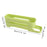 Crofta Refrigerator Egg Storage Rolling Slide Egg Storage Box for Kitchen Organizer 2 layer light green