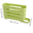 Crofta Refrigerator Egg Storage Rolling Slide Egg Storage Box for Kitchen Organizer 4 layer light green