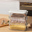 Crofta Food Fresh Box Clear Fruit Container Snack Box for Cafes Kitchen Dining Room