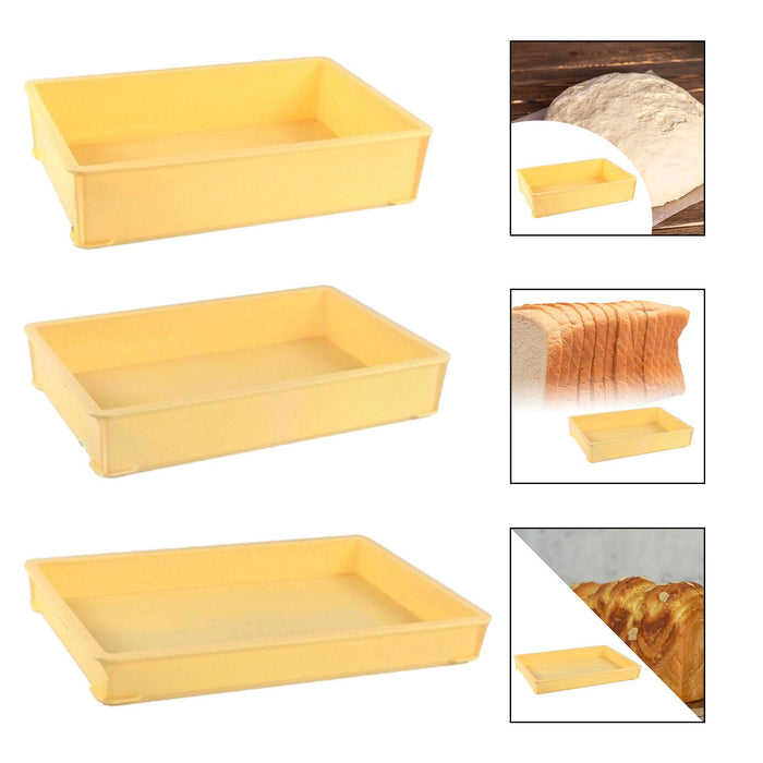 Crofta Pizza Dough Fermentation Container Bread Transport Box for Home Refrigerator L