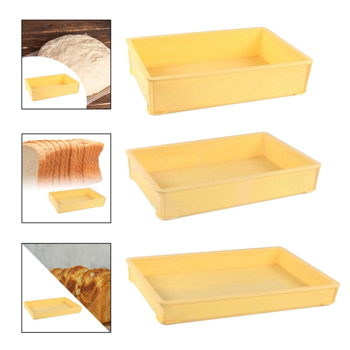 Crofta Pizza Dough Fermentation Container Bread Transport Box for Home Refrigerator L