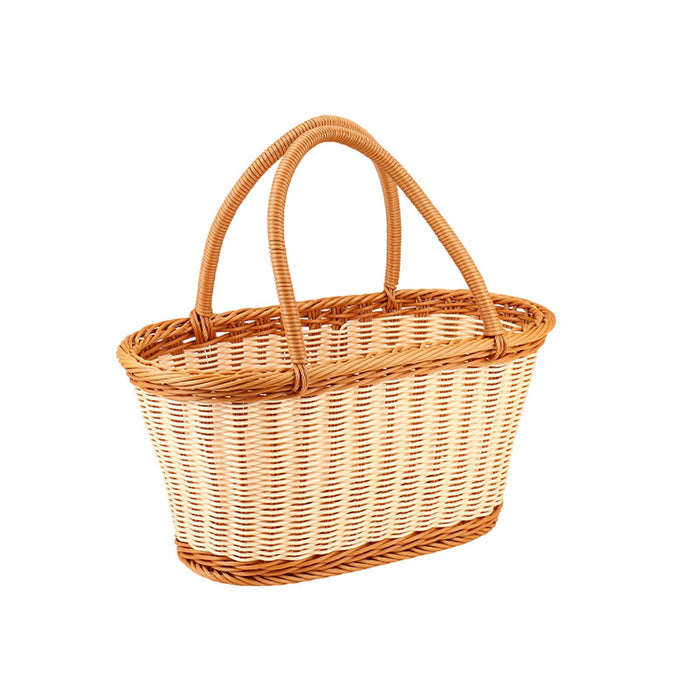 Crofta Picnic Baskets with Handles Farm Flower Baskets for Wedding Harvesting Fruit