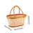 Crofta Picnic Baskets with Handles Farm Flower Baskets for Wedding Harvesting Fruit