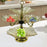 Crofta Fruit Plate Fruit Bowl Flower Snack Dessert Plate for Household Office Party Lotus shape