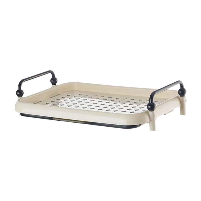 Crofta Cup Drying Rack Vanity Tray Coffee Cup Stand for Desktop Kitchen Room 1 layer