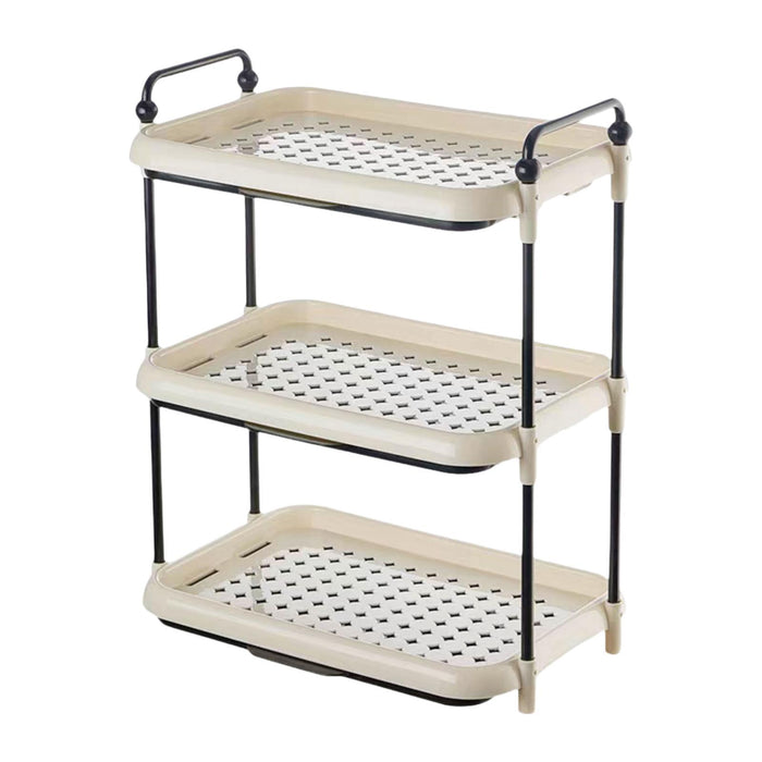 Crofta Cup Drying Rack Vanity Tray Coffee Cup Stand for Desktop Kitchen Room 3 layer