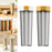 Crofta Spaghetti Storage Container Cereal Storage Cylinder for Dry Food Beans Pasta White